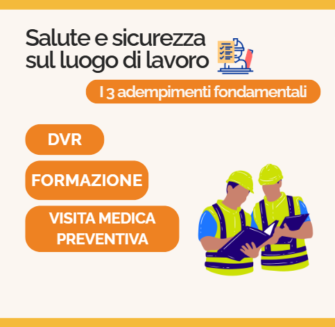 Nuova assunzione: Sicurezza, Formazione e Visita medica preventiva